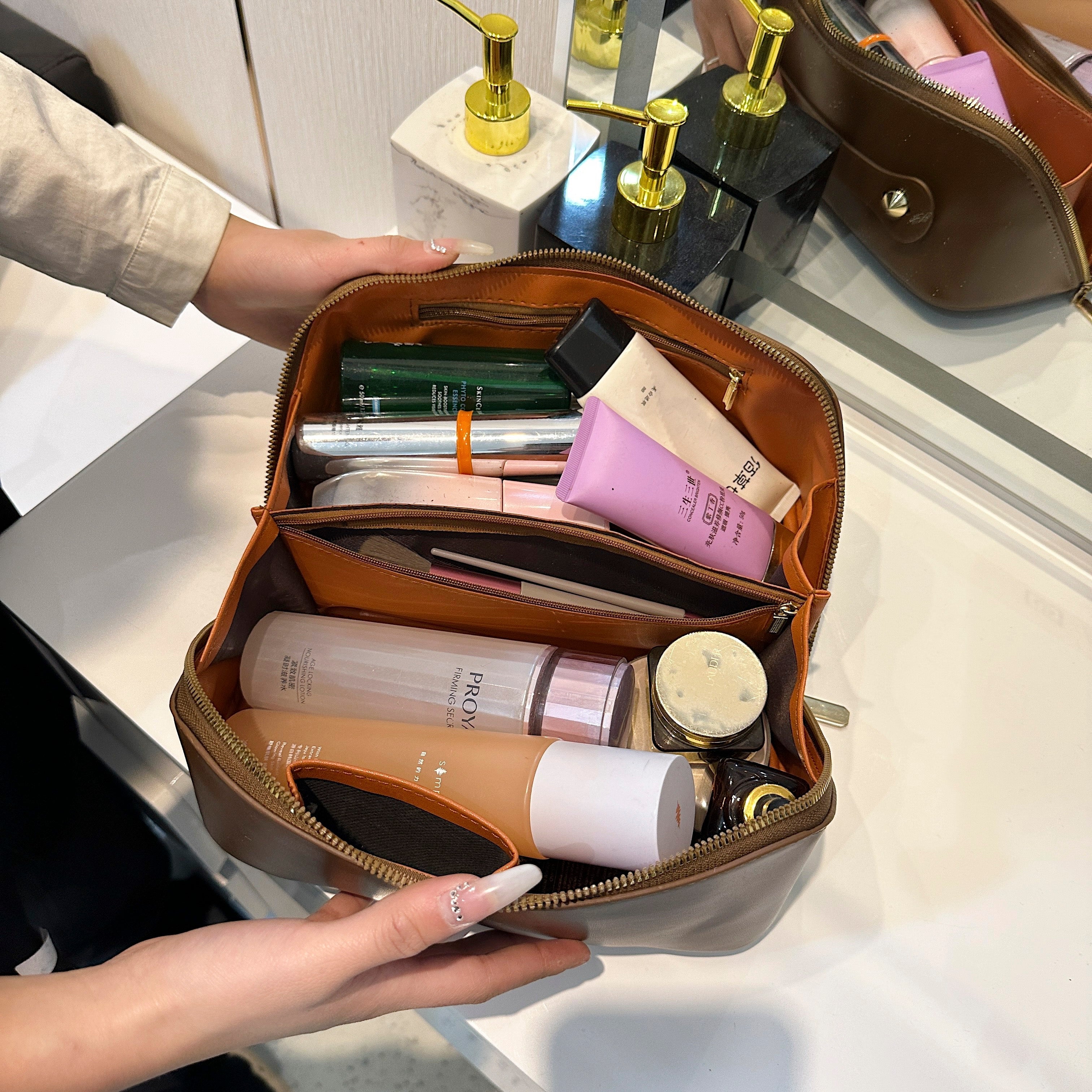 Accordion Travel Makeup Bag