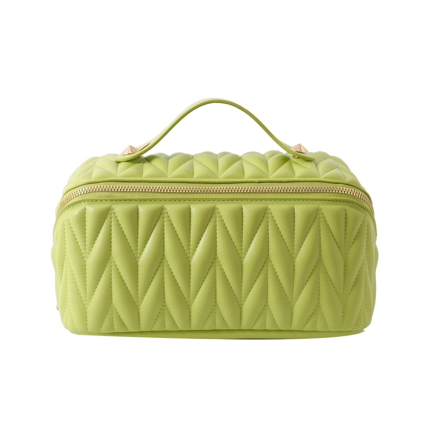 Quilted Travel Makeup Bag